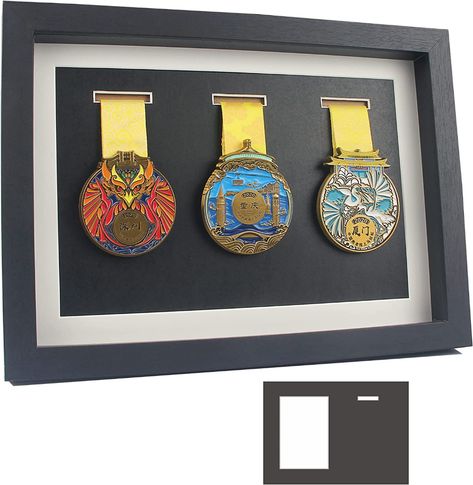 Diploma Wall Decor, Diploma Wall, Medal Display Case, Sports Medal Display, Running Medals, Sports Medals, Medal Holders, Medal Display, All Sports