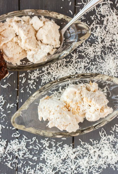 Vegan Toasted Coconut Ice Cream 1 Vegan Coconut Ice Cream, Do Not Settle, Ice Cream Vegan, Coconut Milk Ice Cream, Deserts Easy, Coconut Ice, Milk Ice Cream, Coconut Ice Cream, Beautiful Food Photography