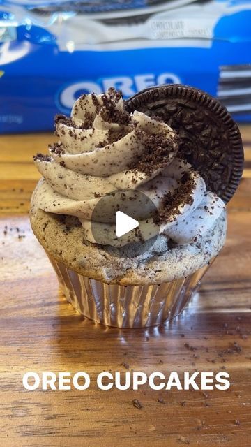 Michaela Sweeney on Instagram: "Oreo cupcakes ✨ 
These cupcakes are easy to make and incredible to eat! You’ll impress everyone around with these cupcakes!
.
Cupcake Ingredients:
2 cups flour
1 cup sugar
1/4 tsp baking soda
1 1/2 tsp baking powder
1/2 tsp salt
3/4 cup unsalted butter (softened)
3 egg whites
1 tsp vanilla
1/2 cup sour cream
1/2 cup milk
chopped Oreos
.
Oreo Buttercream Ingredients:
1 1/2 cups butter (softened)
4 cups powdered sugar
1/4 cup heavy whipping cream
1 tsp vanilla
Chopped Oreos
Finely crushed Oreos for topping
.
.
Method:
1. Whisk together the flour, sugar, salt, baking soda and baking powder. In a separate bowl, mix together egg whites, sour cream, milk and vanilla.
2. Cream the butter. Once butter is light and fluffy add the dry ingredients to the whipped butter Muffin Oreo, Cupcake Ingredients, Oreo Buttercream, Whipped Butter, Oreo Cupcakes, Crushed Oreos, Whipping Cream, Heavy Whipping Cream, Cup Cakes