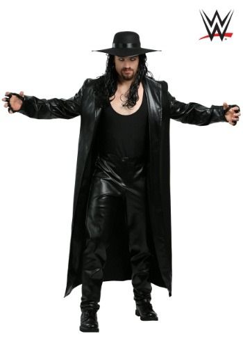 WWE Undertaker Costume for Men#Undertaker, #WWE, #Men Wwe Undertaker Costume, Wwe Wrestlers Costumes, Wrestling Halloween Costumes, Undertaker Costume, Wwe Costumes, Wrestling Costumes, Wwe Undertaker, Undertaker Wwe, Costume For Men