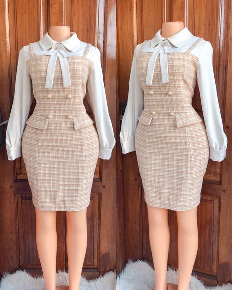 Stylish Business Outfits, Classy Short Dresses, Corporate Dress, Chic Dress Classy, African Fashion Skirts, Elegant Mini Dress, Office Casual Outfit, Professional Outfits Women, Office Dresses For Women