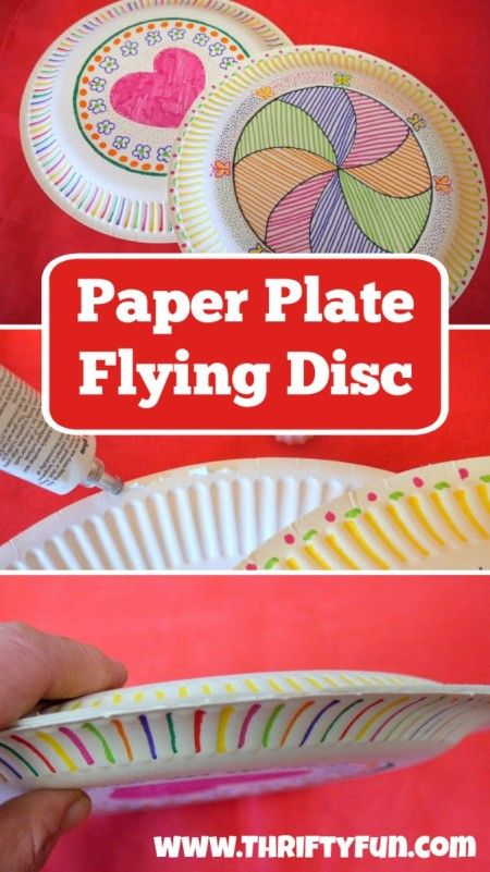 Making a Paper Plate Flying Disc | ThriftyFun Broken Windows, Babysitting Activities, Rainy Day Activities For Kids, Summer Camp Activities, Steam Projects, Summer Camp Crafts, Flying Disc, Sport Craft, Summer Fun List