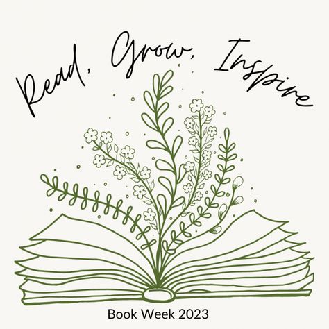 Cbca Book Week 2023, Book Week 2023 Read Grow Inspire, Read Grow Inspire Book Week, Book Week 2023, Read Grow Inspire, Easy Book Week Costumes, Library Mural, Bulletin Ideas, Library Space