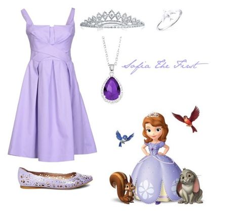 Sofia The First Inspired Outfit, Sofia The First Costume Teens, Sofia The First Closet, Sofia The First Cosplay, Sofia The First Costume, Sofia The First Jewelry, Girly Costumes, Disney Inspired Dresses, Costumes 2023