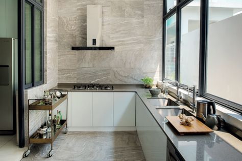 What Is A Wet Kitchen And Dry Kitchen? | PropertyGuru Malaysia Kitchen Ideas Malaysia, Practical Kitchens, Wet Kitchen, Dirty Kitchen Design, Dry Kitchen, Kitchen Simple, Dirty Kitchen, Kitchen Cabinets And Countertops, Kitchen Layout Plans