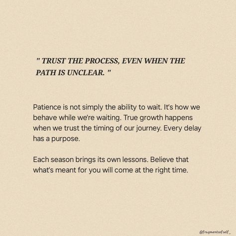 Accept your unique path and celebrate your own growth.🤍 Not every step will make sense, and not every twist will feel right at the moment. But sometimes, the journey we least expect leads us exactly where we need to be. ✨️✨️ Keep moving forward, trust the process and see the magic. Focus on your own story and let it inspire you. - Share with someone who needs to hear this.💛 ✨️visit my profile✨️ ✨️follow for more✨️ #quote #quotes #motivation #motivationalquotes #inspiration #inspirational ... Own Path Quotes, Path Quotes, Keep Moving Forward, Trust The Process, Keep Moving, Focus On Yourself, Make Sense, Moving Forward, Trust Yourself