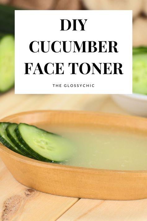 Cucumber Beauty Recipes, Cucumber Face Scrub, Cucumber Face Toner, Cucumber Toner Diy, Cucumber Face Mask Glowing Skin, Cucumber Toner Diy Homemade, Cucumber Ice Cubes For Face, Cucumber Remedies, Toner For Face Diy