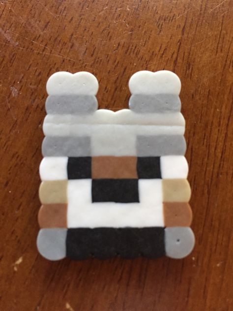 Perler Bead Lighter, Hammer Beads, Perler Beads Minecraft, Minecraft Perler Beads, Perler Pattern, Minecraft Perler Bead Patterns, Melty Bead Designs, Hamma Beads Ideas, 3d Perler Bead