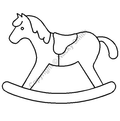 Kids Rocking Horse, Animal Stencils, Horse Embroidery, Animal Stencil, Quilting Stencils, Embroidery Template, Animal Crackers, Patchwork Fabric, Stencil Template