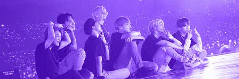 Bts Purple Header, Bts Purple Icon Ot7, Purple Bts Aesthetic, Bts Youtube Banner, Bts Banner, Bts Purple, Iphone Photo Editor App, Bts Wallpaper Desktop, Bts Header