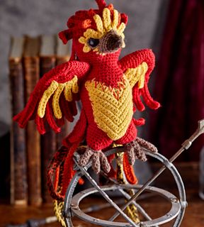 Ravelry: Designs by Emmy Scanga Crochet Niffler, Phoenix Crochet, Phoenix Harry Potter, Elf Crafts, Harry Potter Crochet, Harry Potter Hedwig, Monster Book Of Monsters, Fruit Bat, Cat Amigurumi