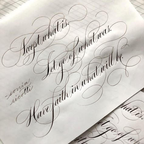 Suzanne Cunningham - Flourishing with Splendor: The Darling Script Copperplate Calligraphy Flourishes, Copperplate Alphabet, Holiday Calligraphy, Cursive Writing Practice Sheets, Calligraphy Business, Calligraphy Fonts Alphabet, Good Foundation, Handwriting Examples, Pointed Pen Calligraphy