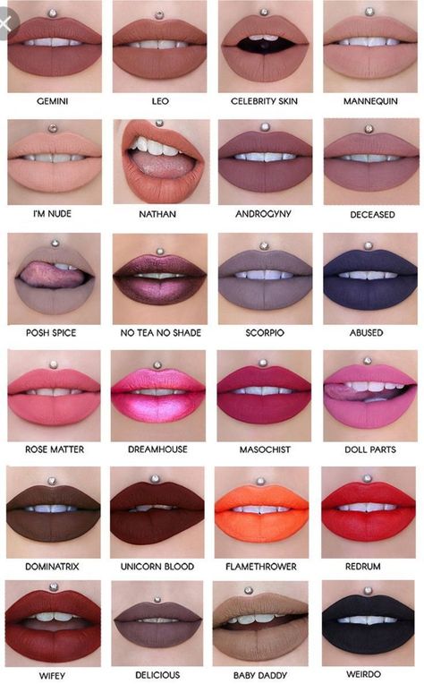 Click on the link to continue reading 🔥👀 #lipstick #lipstickshades #lipsticktutorial #lipstickcolors Winter Lip Color, Diy Dry Shampoo, Alat Makeup, Lipstick Kit, Batons Matte, Star Makeup, Make Up Brush, Lip Swatches, Best Lipsticks