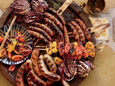 Grilling Guide, Mixed Grill, Bacon Burger, Sweet Italian Sausage, Crockpot Beef, Kielbasa, Bratwurst, Grilled Pork, Sausage Breakfast