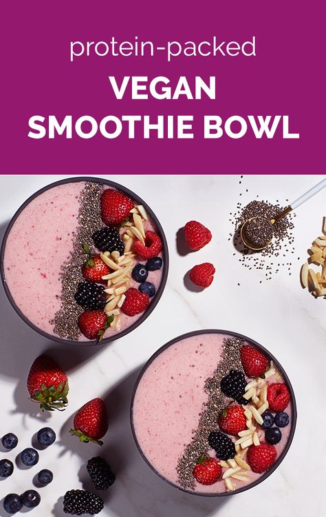 Start your morning off right with our Protein-Packed Vegan Smoothie Bowl made with Nasoya Silken Tofu. Vegan Tofu Smoothie, Tofu Smoothie Bowl, Silken Tofu Smoothie Recipes, Silken Tofu Recipes Breakfast, Silken Tofu Smoothie, Slushy Recipes, Tofu Smoothie, Silken Tofu Recipes, Clean Eating Menu