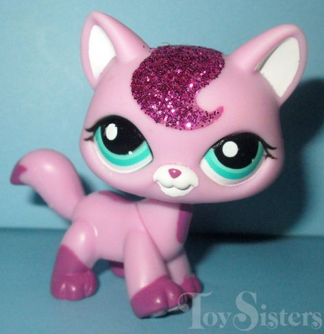 Lps Shorthair Cat Custom, Lps Sitting Cats, Lps Wolf Cat, Lps Crouching Cat, Lps Glitter Pets, Lps Drawings, Lps Cats, Lps Accessories, Custom Lps