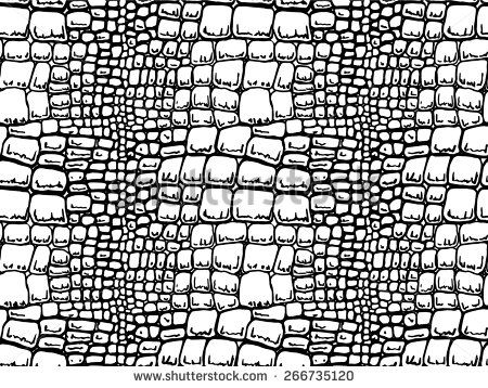 Crocodile Skin Stock Photos, Images, & Pictures | Shutterstock Acab Tattoo, Crocodile Illustration, Opt Art, Skin Drawing, Texture Drawing, Graphic Art Prints, Manga Drawing Tutorials, Sketching Techniques, Stencil Patterns