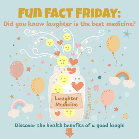 Fun Fact Friday: Weekly Fascinating Facts and Holistic Tips Laughter Medicine, What Makes You Laugh, Fun Fact Friday, Fun And Games, Positive Psychology, Fascinating Facts, Holistic Healing, Heart Health, Blood Flow