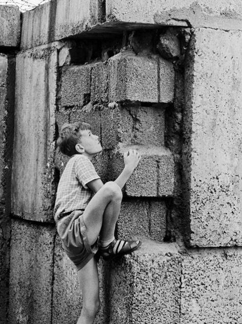 sinuses:  Playing on the Berlin Wall, 1963. Vintage Children Photos, The Berlin Wall, German History, Image Chat, Berlin Wall, Vintage Boys, Magnum Photos, Historical Pictures, Story Inspiration