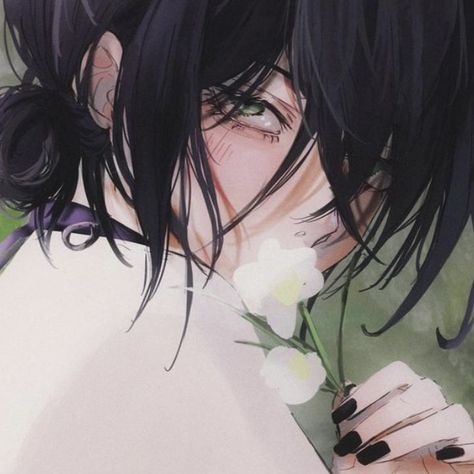 Chainsaw Man, Chainsaw, Anime Character, Black Hair, Green, Hair, Anime, Black