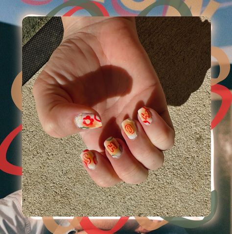 A few days ago I did a set on my own hands for a Niall Horan concert! Just something I messed around with to match the album cover. 💛🍒☘️ Niall Horan Nails, Niall Horan Concert, On My Own, The Album, Niall Horan, Album Covers, Instagram A, Concert, Nails