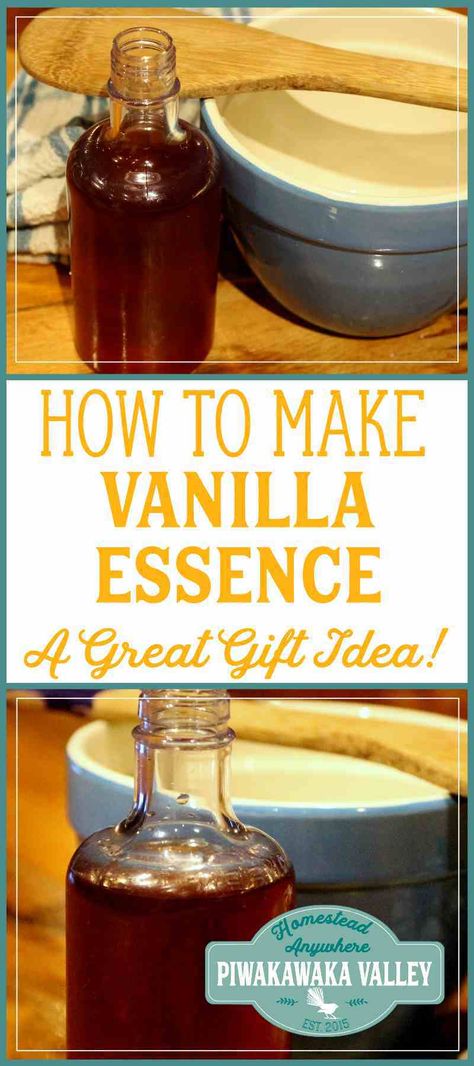 Vanilla is an essential ingredient in most baking recipes. Did you realize that you can make vanilla essence at home? Here is a super easy tutorial. #vanilla #recipe #myo #vanillapod Easy Gift Idea, Homestead Kitchen, Homemade Foods, Farm Craft, Homestead Life, Diy Pantry, Spice Cupcakes, Pumpkin Spice Cupcakes, Healthy Snacks Easy