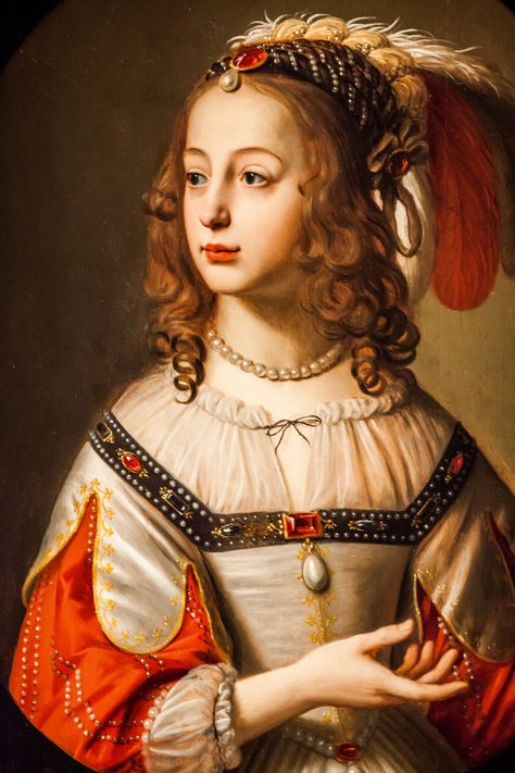 https://flic.kr/p/m25vYt | Portrait of Sophia, Princess Palatine Sophia Of Hanover, Feathered Hat, 17th Century Fashion, Princess Sophia, Detroit Institute Of Arts, Old Paintings, Historical Art, Rembrandt, Historical Fashion