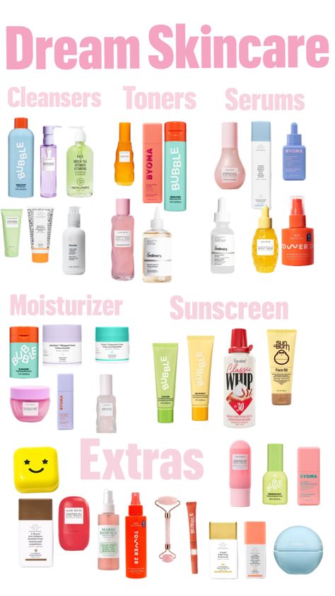 This Or That Skincare, Dream Skincare, Makeup Beauty Room, Preppy Skincare, Recommended Skin Care Products, Sephora Skin Care, Makeup Help, Skin Care Collection, Perfect Skin Care Routine