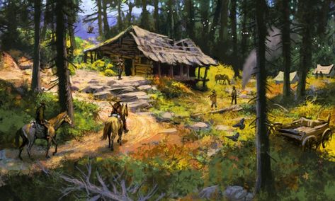 Sonic Pirate, Dnd Wild West, Wolf Witch, The Waste Land, College Core, Video Game Concept Art, Waste Land, Video Game Concept, Western Games