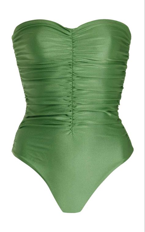 Zimmerman Swimwear, Swimsuit Ideas, Andrea Iyamah, Swimwear 2024, Green One Piece Swimsuit, Runway Outfits, Vintage Swim, Summer Life, Concept Clothing