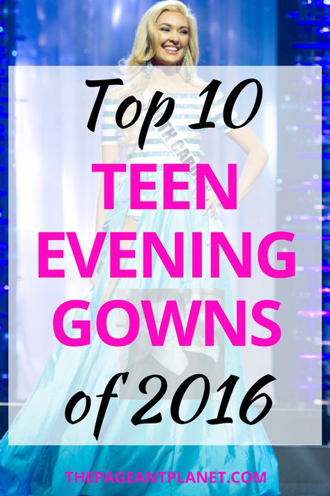 The teens of 2016 have absolutely slayed the pageant runway when it comes to onstage wear, whether it be gowns or even swimsuits. There have been so many amazing gowns we have seen this past year.  Some teens have gone above and beyond and wore some absolutely stunning gowns. Here are the top gowns worn by teens this past year.  Do you need a gown for your upcoming competition? Click to visit our gown database where you can easily find your perfect gown! Winning Pageant Gowns, Best Evening Gowns, Pageant Evening Gowns, Pageant Gown, The Color Pink, Headline News, Color Wow, Pageant Gowns, Stunning Gowns