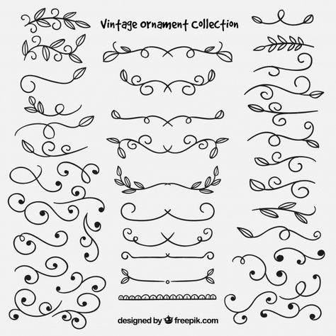 Discover thousands of copyright-free vectors. Graphic resources for personal and commercial use. Thousands of new files uploaded daily. Vector Ornaments, Wedding Ornaments, Vintage Wedding Cards, Graphic Design Quotes, Hand Drawn Wedding, Heart Hands Drawing, Cricut Fonts, Copyright Free, Cricut Free