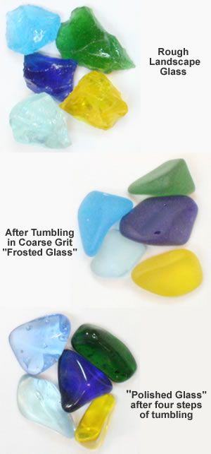 Making Tumbled Glass in a Rock Tumbler Landscape Glass, Rock Tumbling, Rock Tumbler, Glass Rocks, Sea Glass Crafts, Creation Deco, Beach Crafts, Sea Glass Art, Rocks And Gems