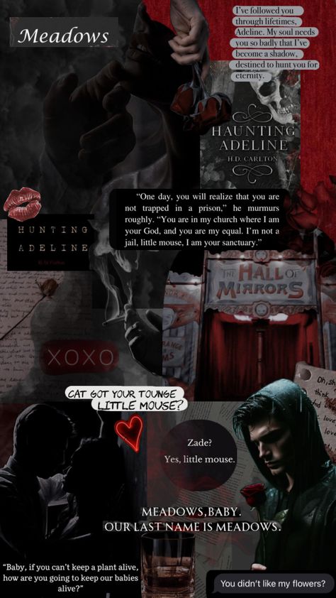 #hauntingadeline #huntingadeline #zademeadows #books #darkromance #bookaesthetic #bookish #bookwallpaper #wallpaper #rose #red #black #booklovers #reading #readingaesthetic #reader Dark Romance Background, Zade Meadows Aesthetic Wallpaper, Zade Meadows Wallpaper, Zade Meadows Quotes Spicy, Zade Addie Fanart, Hunting Adeline Fanart, Hunting Adeline Aesthetic, Haunting Adeline Wallpaper, Booklover Wallpaper