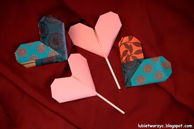 Origami Techniques, Origami Heart, Lollipop, Origami, Lego, Valentines Day, Valentines, Valentine's Day