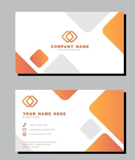 download desain kartu nama minimalis - name card Cue Card Design, Kartu Nama Aesthetic, Cue Card, Business Card Design Black, Cue Cards, Name Card Design, Business Card Templates, Spot Uv, Photo Background Images