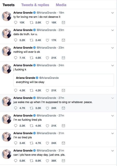 𝐫𝐨𝐳𝐢 on Twitter: "… " Ariana Grande Tweets Twitter, Celebrity Tweets Aesthetic, Ariana Grande Twitter Quotes, Ariana Fragrance, Ariana Grande Tweets, Ariana Tweets, Ariana Grande Quotes, Live Meme, Ariana Instagram