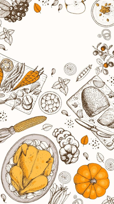 Cooking Design Background, Cook Wallpaper, Cooking Wallpaper, Recipe Background, Cooking Design, Recipe Drawing, Signed Artwork, Art Wallpaper Iphone, Cute Patterns Wallpaper