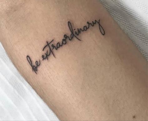 Greys Anatomy Tattoo Friendship, Greys Anatomy Inspired Tattoos, Extraordinary Tattoos Words, Grey's Anatomy Tattoo Ideas, Greys Anatomy Quotes Tattoos, You Are My Person Tattoo Greys Anatomy, Greys Anatomy Tattoo, Gilmore Girls Tattoo, Tattoos Words