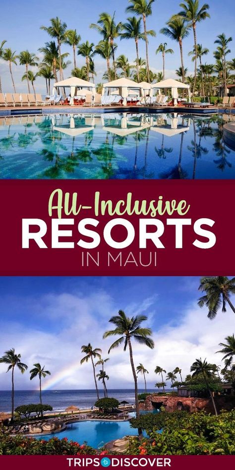 We're hoping to take our whole family to Maui for our 20th wedding anniversary. Maui Honeymoon, Tropical Travel Destinations, All Inclusive Honeymoon, Maui Resorts, Hawaii Resorts, Best All Inclusive Resorts, Maui Travel, Maui Vacation, Hawaii Honeymoon