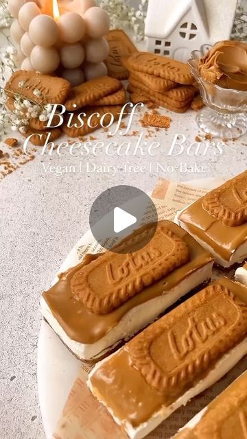 Food Media on Instagram: "Biscoff Cheesecake Bars🧀🤎

#biscoff #lotusbiscoff #lotus #brownies #dessert #chocolate #cake #cheesecake #nutella #foodie #foodporn #baking #biscoffcheesecake #homemade #biscoffcake #yummy #food #cupcakes #cookies #biscoffspread #cakesofinstagram #oreo #cakes #delicious #instafood #desserts #foodphotography #sweet #cadbury #foodblogger" Lotus Brownies, Fitwaffle Biscoff Cheesecake, Biscoff Cheesecake Photography, Cheesecake Recipes Biscoff, Biscoff Cheesecake Bars, No Bake Mini Lotus Biscoff Cheesecake, Chocolate Cake Cheesecake, Oreo Cakes, Cheesecake Nutella