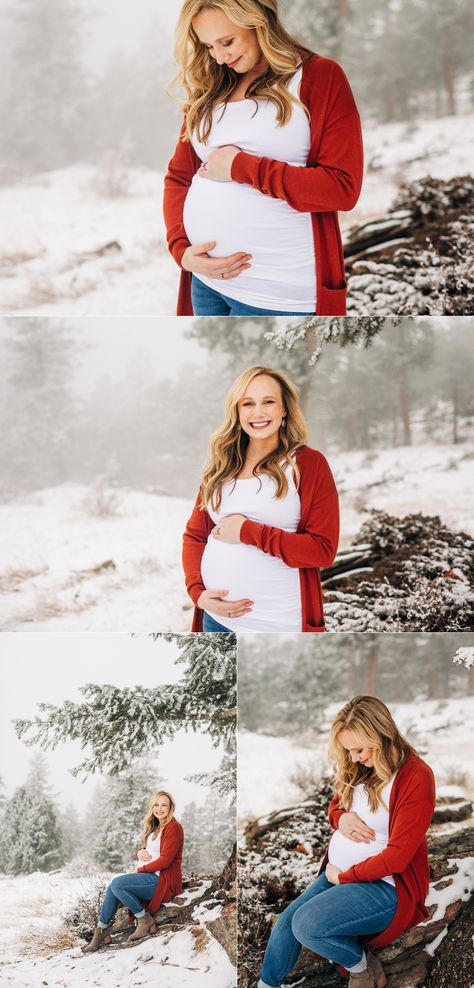 Winter maternity photos Winter Maternity Pictures Outdoor, Winter Family Maternity Pictures, Maternity Winter Photography, Outdoor Maternity Photos Winter, Winter Maternity Photos Outdoor, Snowy Maternity Photos, Winter Maternity Photoshoot, Winter Maternity Pictures, Winter Maternity Shoot