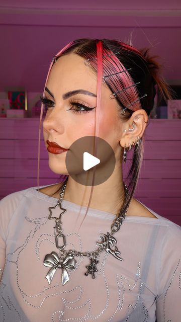 Sophie Hannah on Instagram: "Y2K inspired hairstyle 💫   Products (ft PR Gifting)  @pureology Mousse  @matrixuki Hairspray  @thesmoothcompany__ Slick Brush & Smooth Stick  #hairtutorial #hairstyleideas #hairstyleupdo #y2khair  Y2K Hairstyle | Hairstyle Ideas | Updos | Summer Hairstyle" Slick Brush, Y2k Updo, Hairstyle Products, Y2k Hairstyle, Y2k Hair, Hairstyle Hairstyle, Y2k Hairstyles, Hairstyle Ideas, Hair Updos