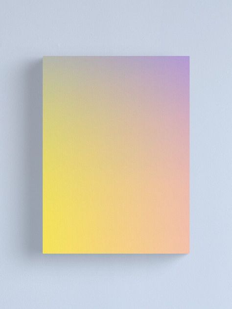 Alternate view of 10 Gradient Pastel Aura Ombre Aesthetic 220414 Valourine Design Canvas Print Flat Painting, Gradient Pastel, Painting Background, Ombre Background, Pastel Gradient, Colour Field, Wall Gallery, Paintings Art Prints, Pastel Art