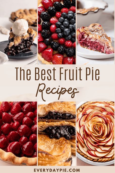 Here are 29 delicious Fruit Pie Recipes that are perfect for celebrating the best of the growing season. Easy Fruit Pies, Best Fruit Pie, Best Fruit Pie Recipes, Fruit Pies Recipes Homemade, Fruit Pies Recipes, Pie Recipes Fruit, Fresh Fruit Pie Recipes, Fruit Pie Recipes Easy, Fruit Pie Recipes