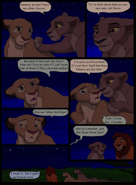 The First King, page 9 by HydraCarina on DeviantArt Twilight Family, Lion King Video, Lion King Funny, Animated Movies Characters, Lion King Story, Lion King Drawings, Lion King Pictures, Lion King Fan Art, I Love You Drawings