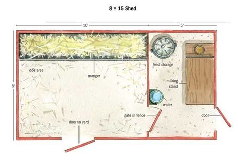 Goat Housing, Sheep Shelter, Milk Goats, Goat Health, Goat Shed, Barn Layout, Goat Shelter, Goat Pen, Small Goat