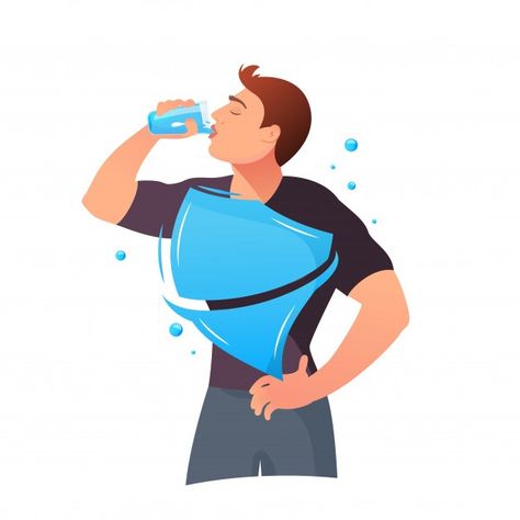 Man is drinking water | Premium Vector #Freepik #vector #background #infographic #food #people One Perspective Drawing, Infographic Food, Water Vector, Tree Drawings Pencil, Perspective Sketch, Space Ship Concept Art, Water Illustration, Gym Art, Water Aesthetic