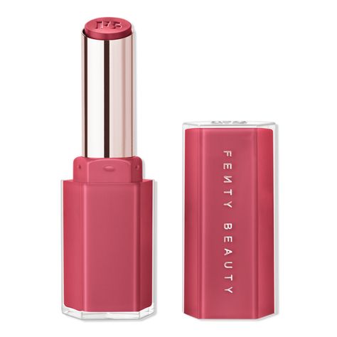 High'biscus Gloss Bomb Stix High-Shine Gloss Stick - FENTY BEAUTY by Rihanna | Ulta Beauty Fenty Lipstick, 1940's Makeup, Fenty Gloss, 1940s Makeup, Tuscan Summer, Pink Lipgloss, Hair Christmas, Lip Oils, Best Makeup Tips