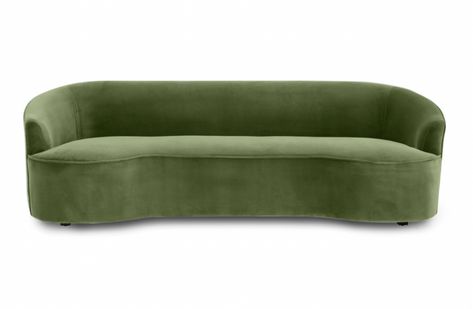 Green Couch Living Room, Scenes From A Marriage, Green Couch, Green Sofa, Living Room Green, Dining Table With Bench, Sofa Upholstery, Contemporary Sofa, Stain Resistant Fabric